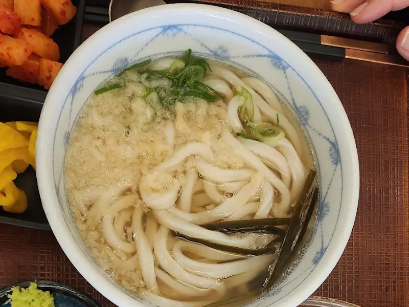 탱글탱글한 우동 면발