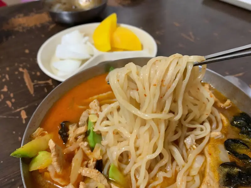 탱글탱글한 면발