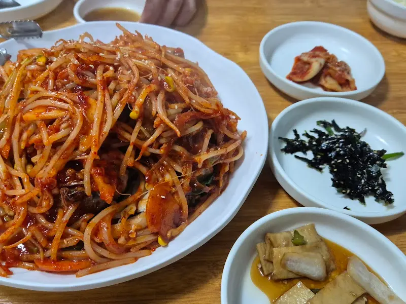 대구뽈찜 콩나물