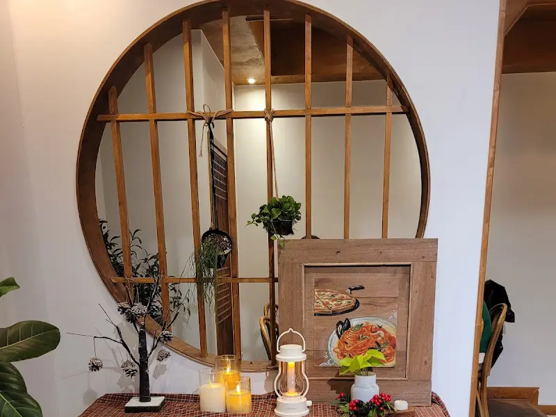 아늑한 실내 분위기