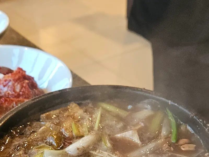 갈빗대가 들어간 된장찌개