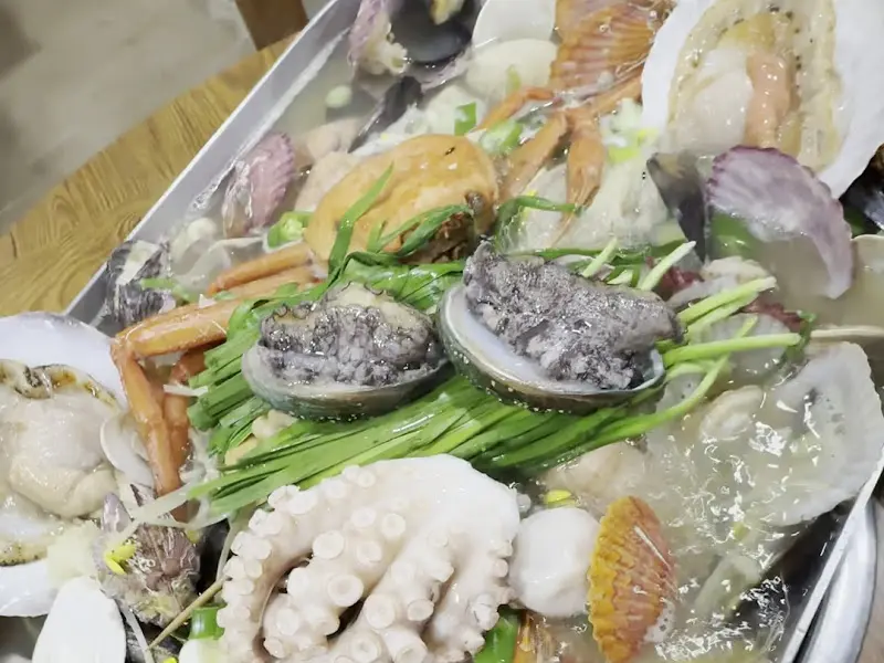 해물탕 비주얼