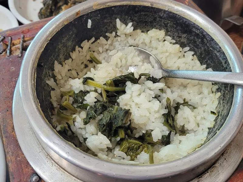 약초돌솥밥