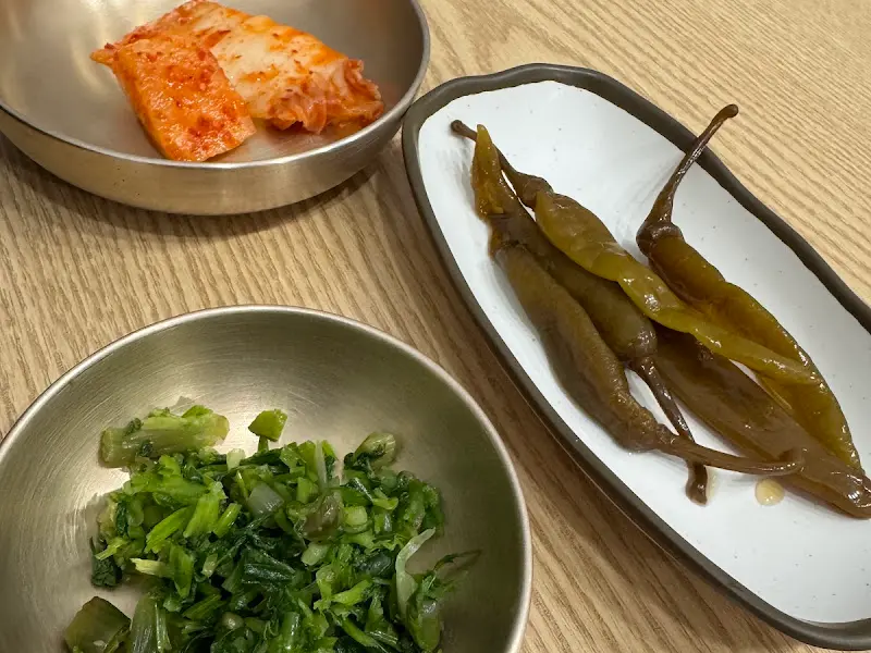 콩국수와 밑반찬