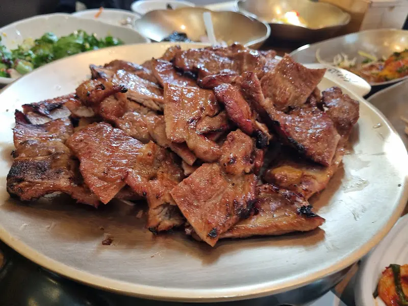 숯불갈비 비주얼