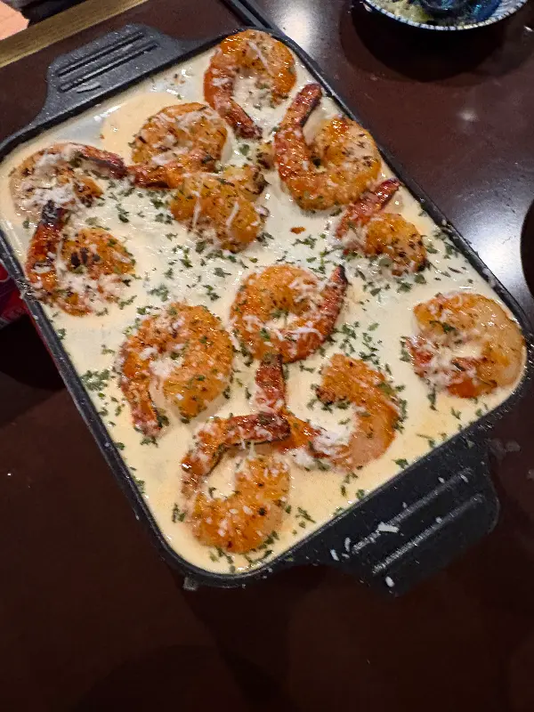 통새우 치즈 퐁듀