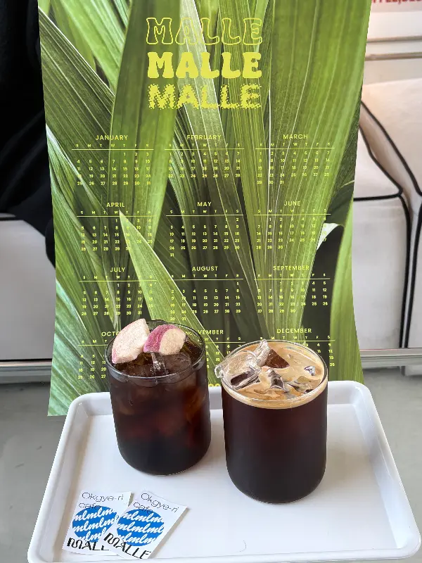 말레의 시그니처 메뉴, 바닐라빈 크림 라떼