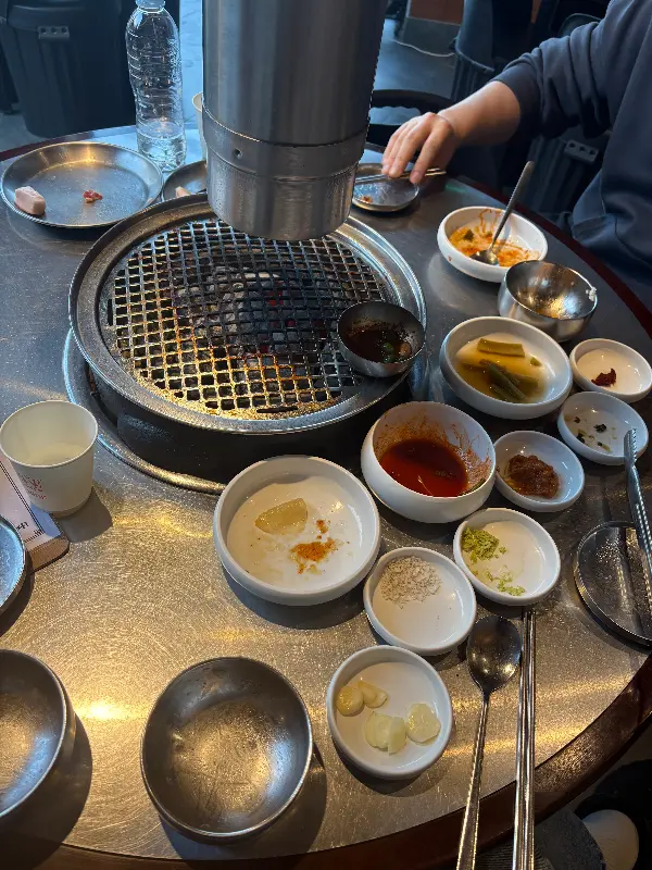 깔끔한 테이블 세팅