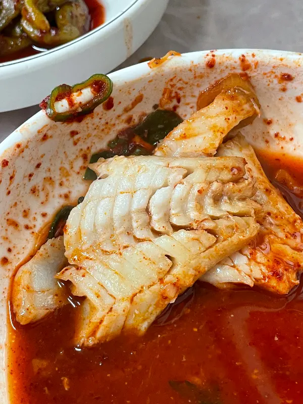 살이 꽉 찬 생선