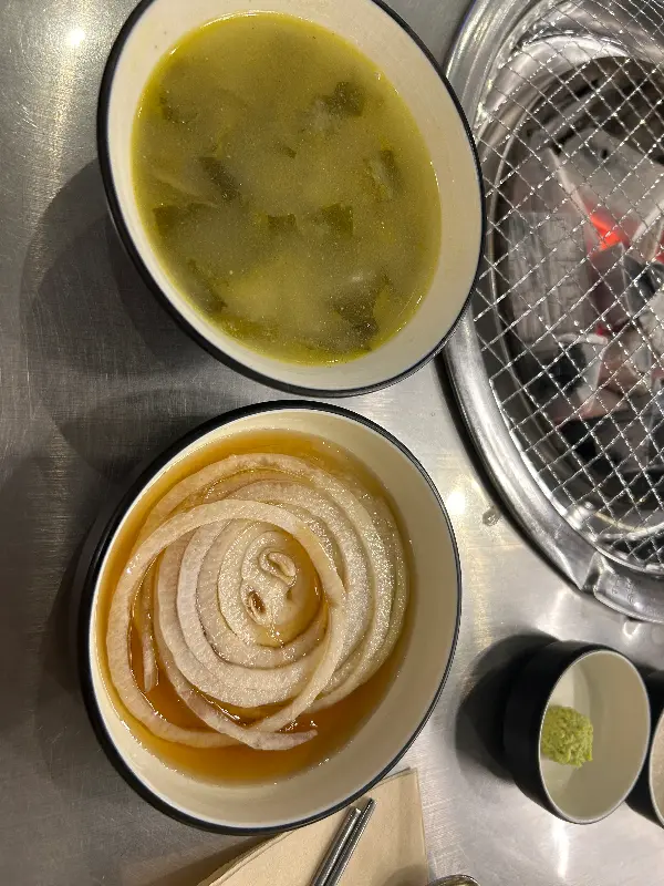 곁들임 메뉴로 좋은 된장술밥