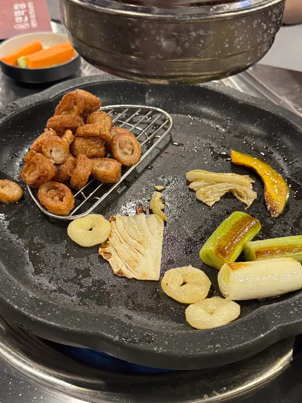 초벌 막창 근접샷