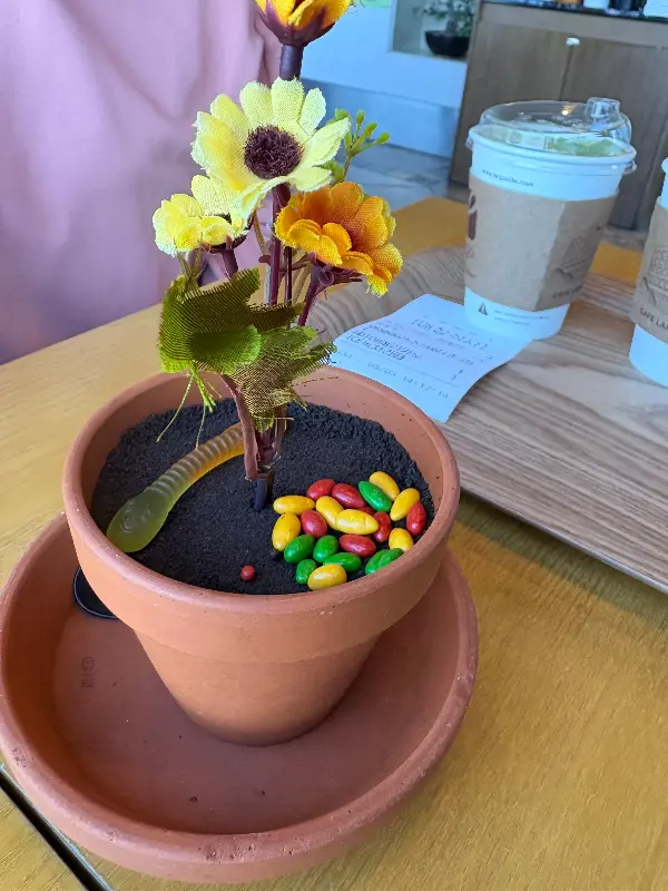 화분 아이스크림 비주얼