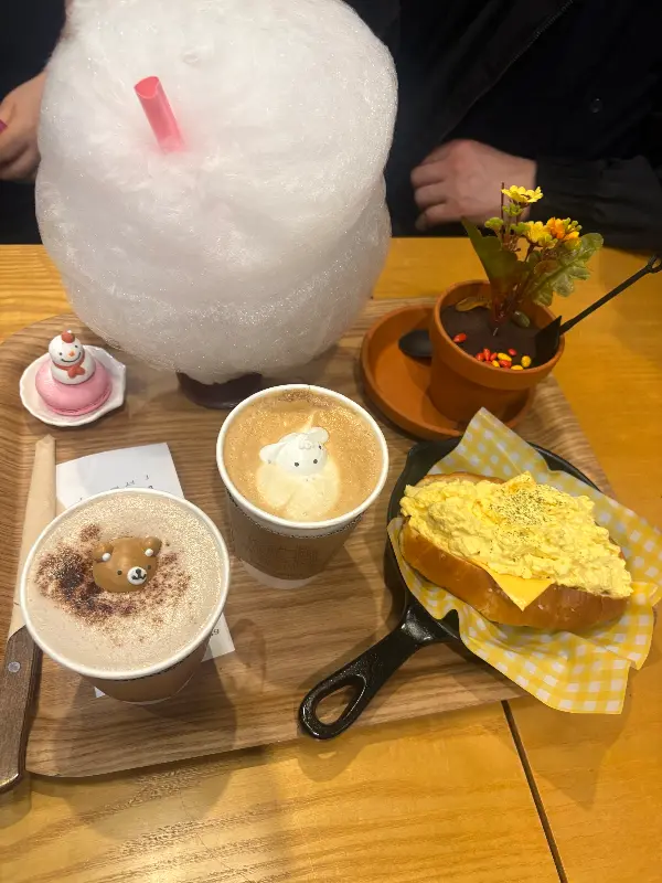 구름라떼와 화분 아이스크림