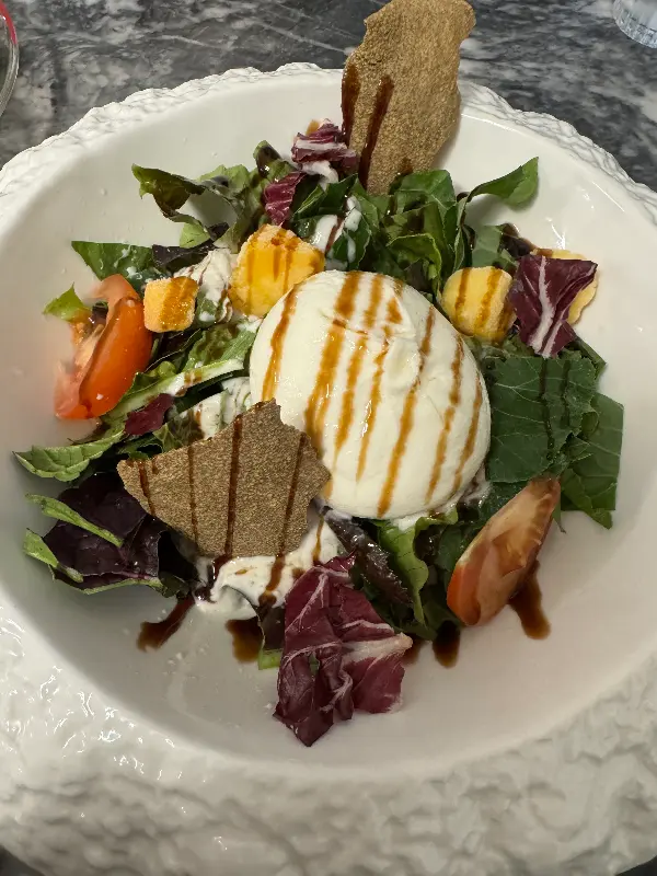 싱싱한 부라타 샐러드