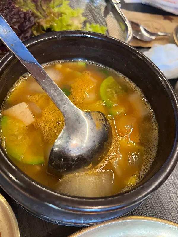 된장찌개