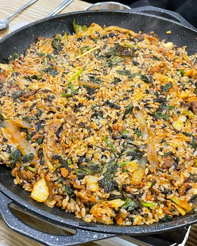 오리불고기 볶음밥