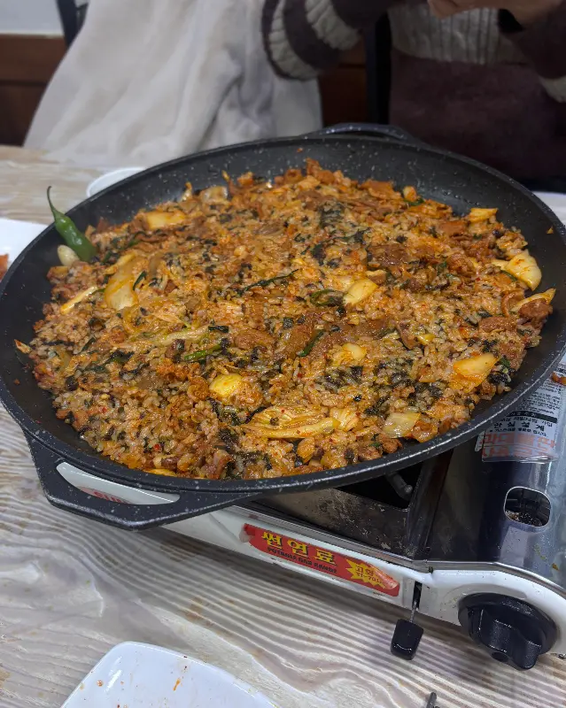 오리불고기 볶음밥