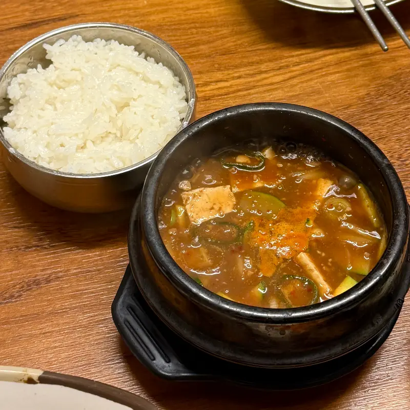 된장찌개