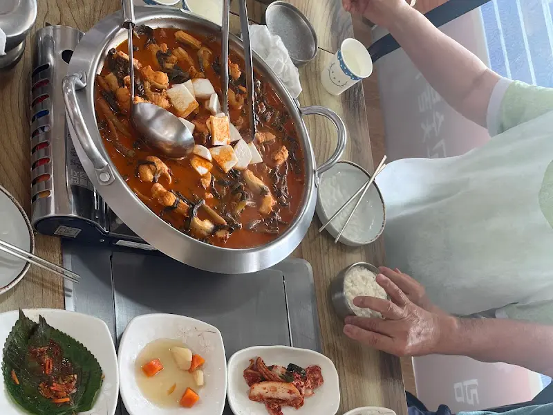 파장어조림과 밑반찬