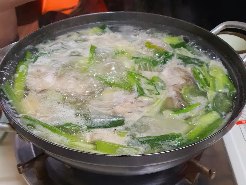 보글보글 끓는 대구지리