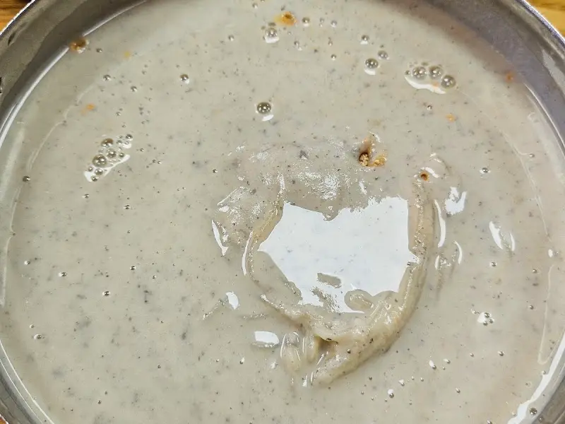 대성콩물의 콩물국수 비주얼