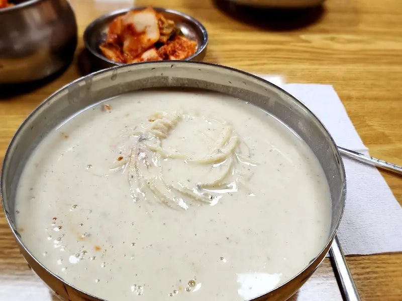 콩국수 전체샷