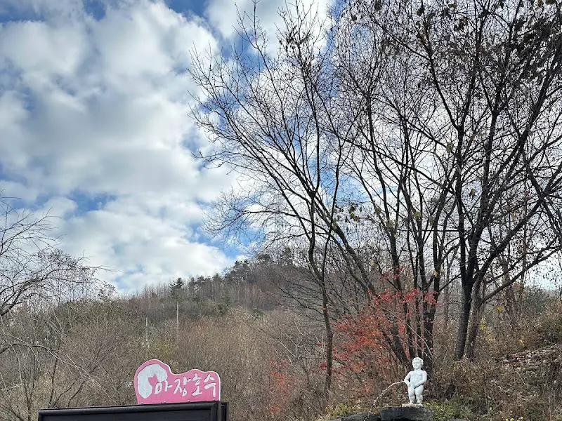 마장호수 주변 풍경