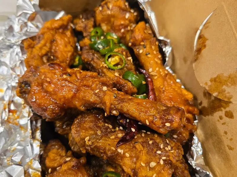 매운간장치킨 비주얼