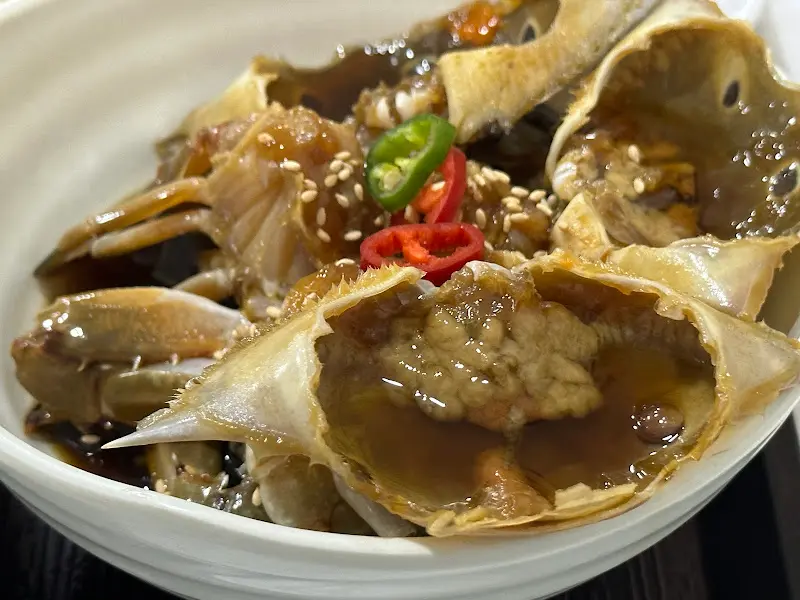 간장게장의 풍부한 게살