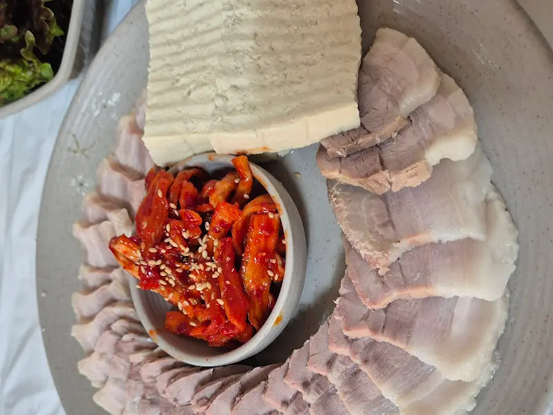 수육보쌈 디테일