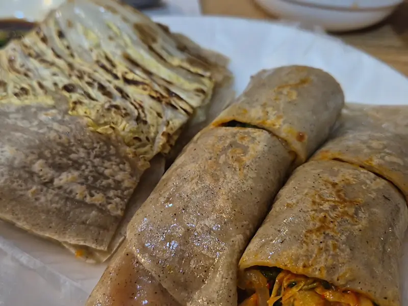 메밀전병과 배추전