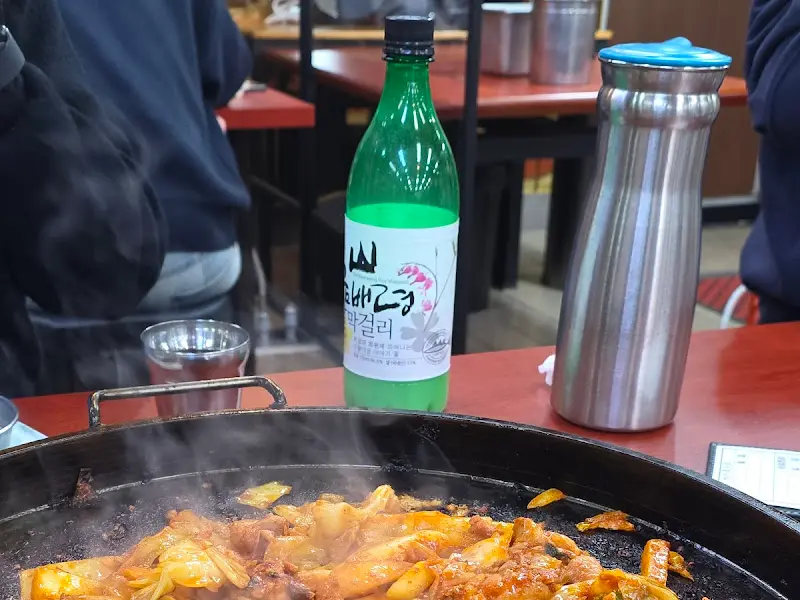 닭갈비와 막걸리