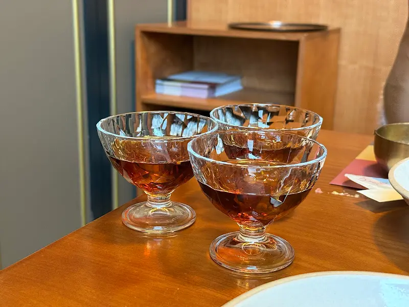 깔끔한 후식 차