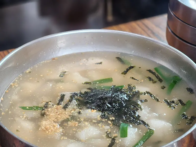 강원도식 감자 옹심이 수제비