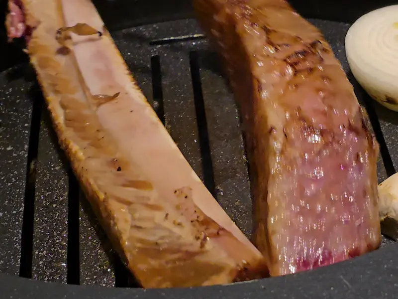 숯불 위 소우대갈비