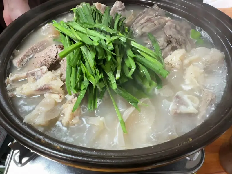 수육과 다양한 부위