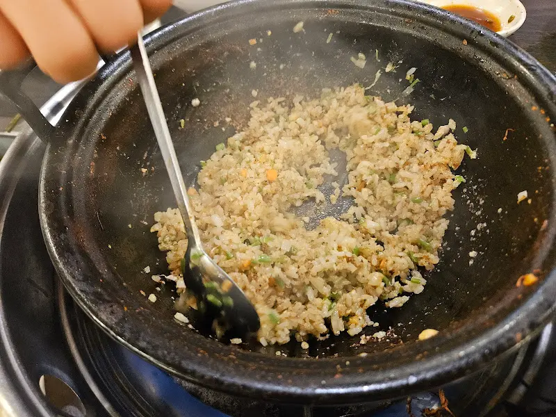 볶음밥 제조 과정