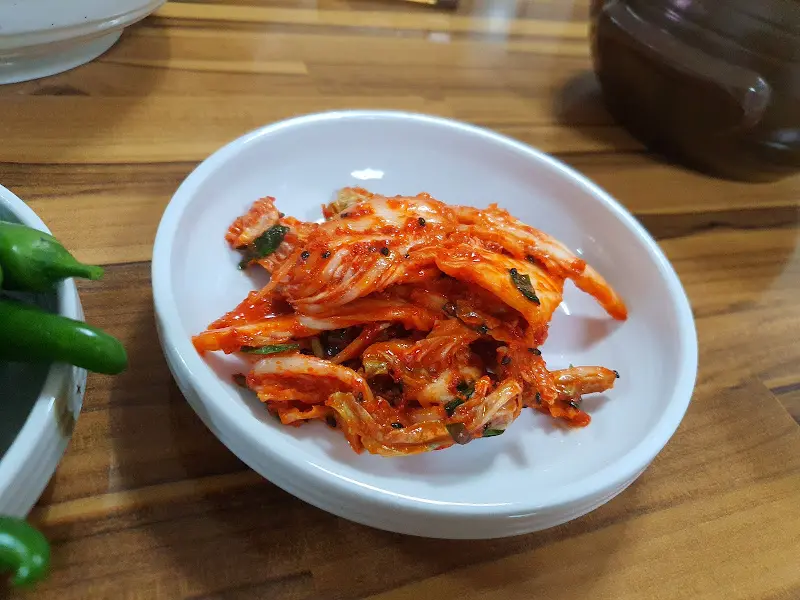 맛깔스러운 김치
