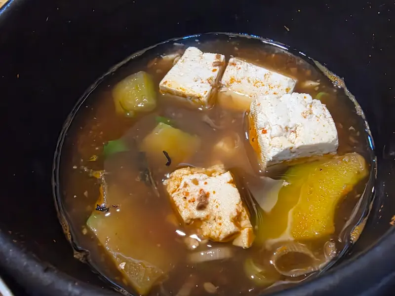 보글보글 된장찌개