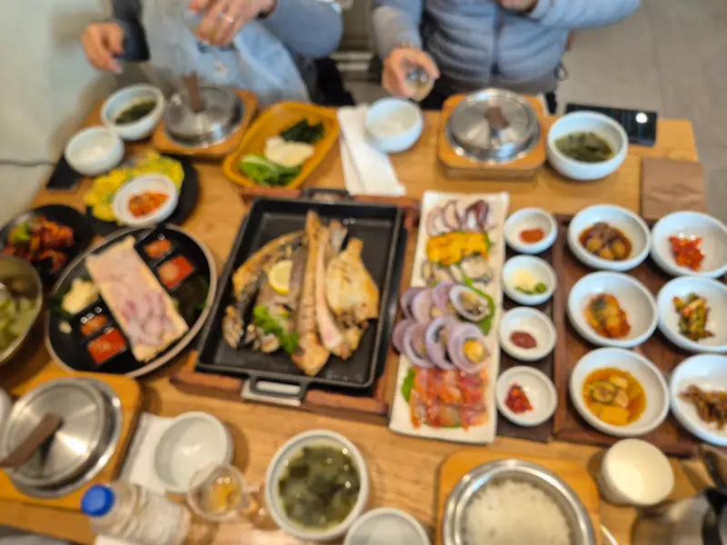 2인 생선구이 정식 한상차림