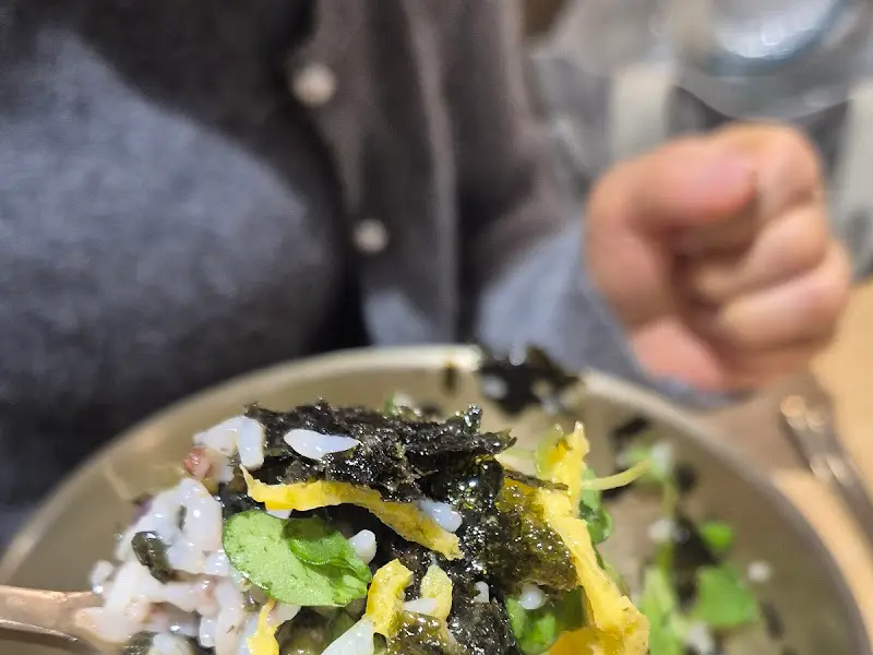 들깨 시래기 비빔밥상