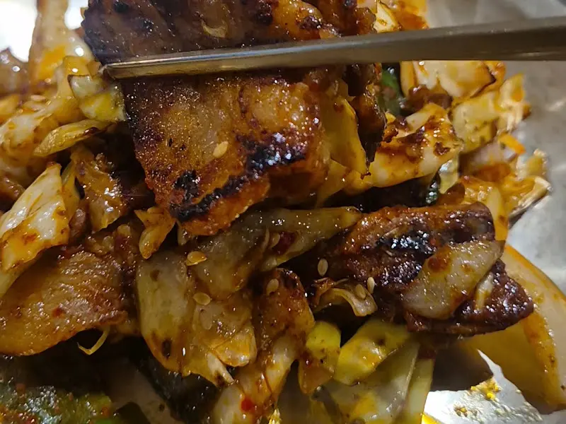 제육볶음 클로즈업