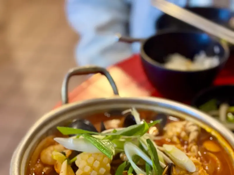 해산물이 듬뿍 들어간 해물라면