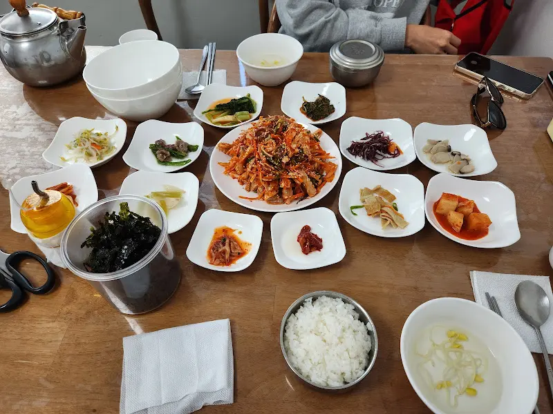 독천식당 밑반찬