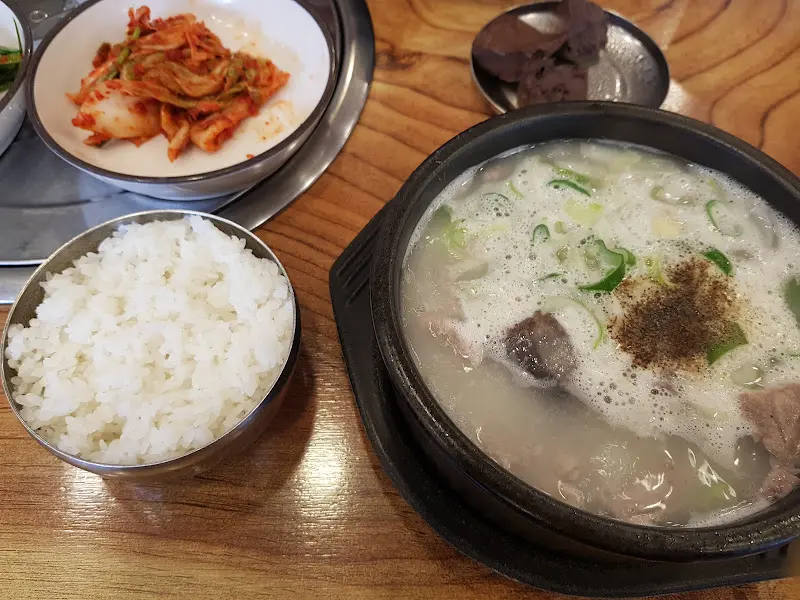 순대국밥과 밥