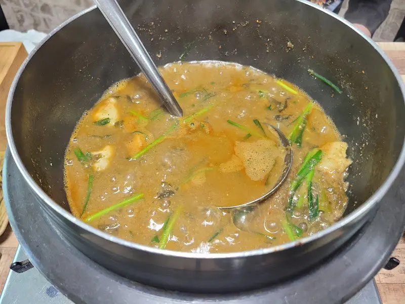 추어탕 클로즈업