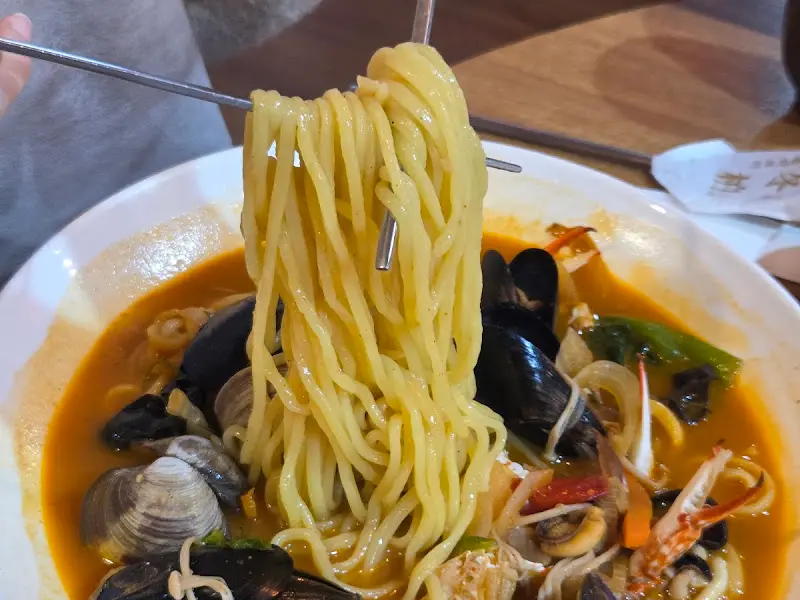 해물이 가득한 짬뽕