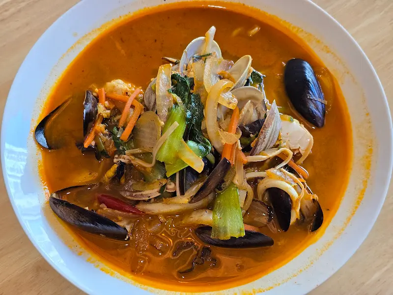 싱싱한 짬뽕 면발