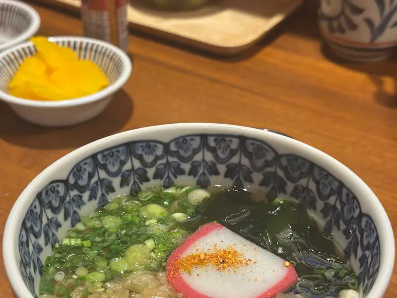 미소시루와 곁들임 반찬