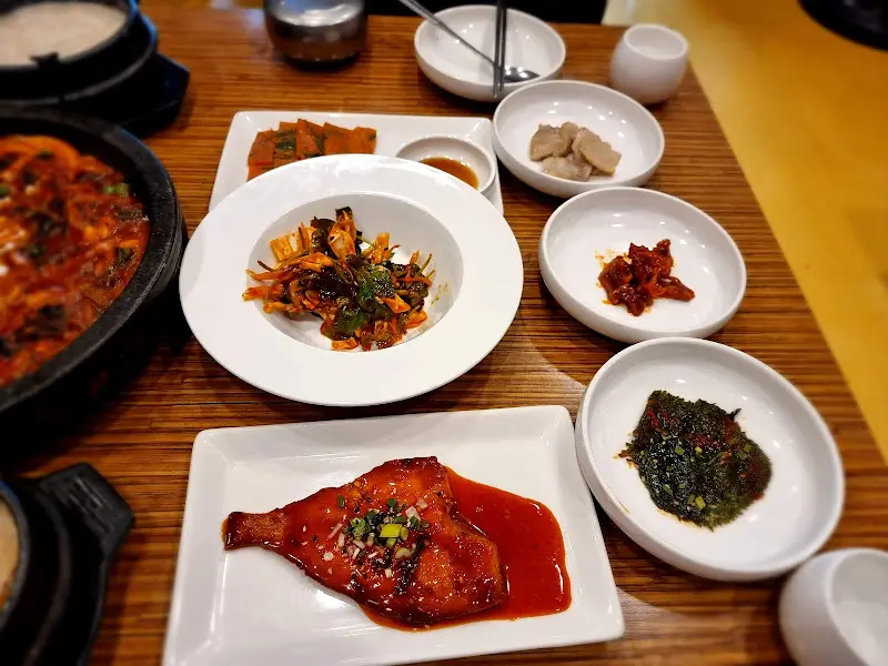 불고기 한정식 한상차림